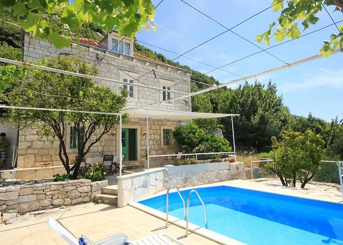 House With A Swimming Pool Viganj, Peljesac - 10175 Ferienhaus Viganj